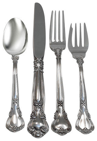 Gorham Sterling Silver Chantilly 4-Piece Dinner Set