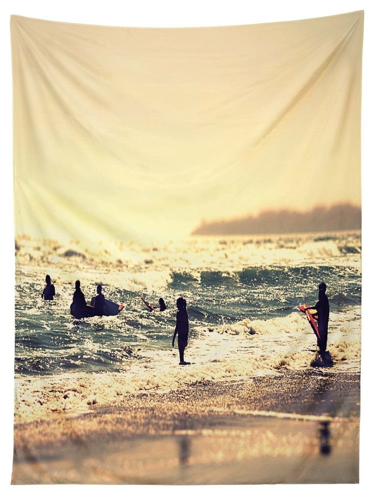 Deny Designs Shannon Clark Sunset Surfers Tapestry