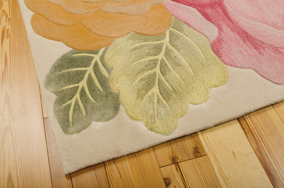 Nourison Tropics 8' x 11' Multicolor Contemporary Indoor Area Rug