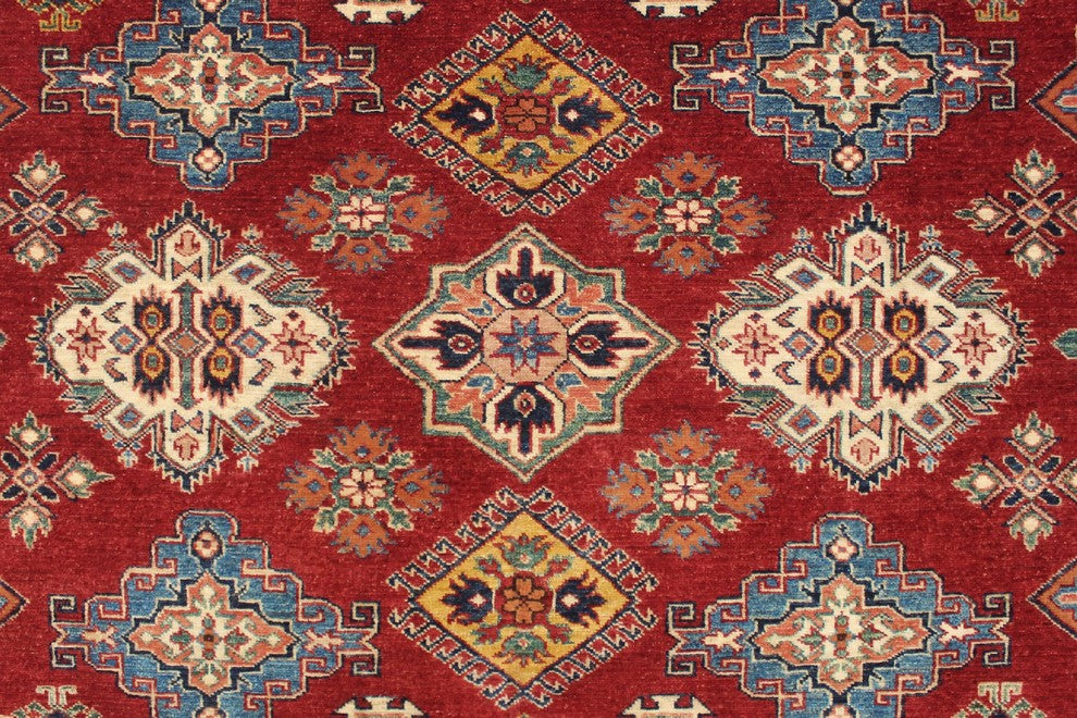 Super Kazak Zee Red Rug, 8'10x12'0