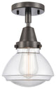 Innovations 447-1C-OB-G322-LED Olean 1 Light Flush Mount, Oil Rubbed Bronze