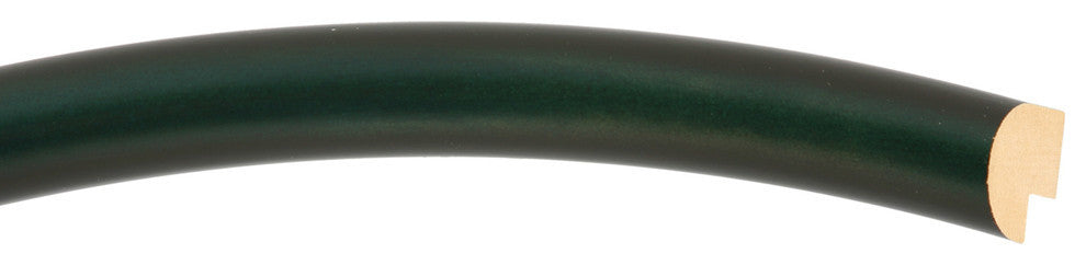 Pasadena Framed Oval Mirror, Hunter Green, 21"x25"