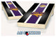 University of Northern Iowa Striped Cornhole Set