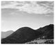 "Hill with trees, clouded sky, Rocky Mountain NP, 1941-1942" Paper Art, 18"x15"