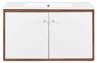 Transmit 36"Wall-Mount Bathroom Vanity