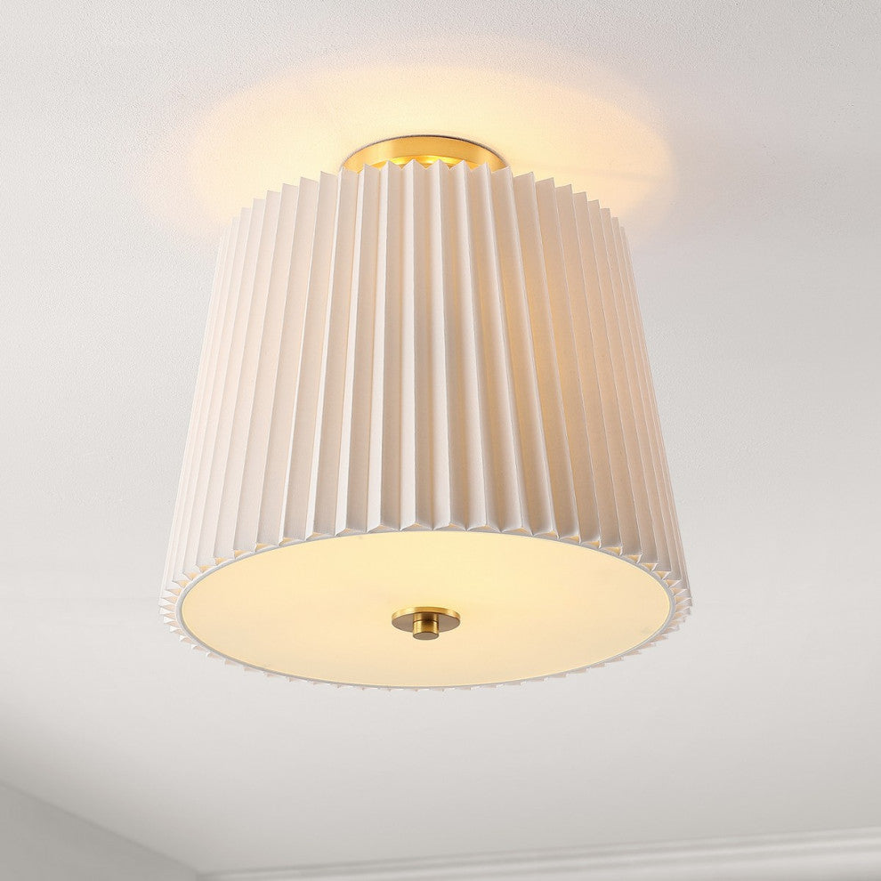 Safavieh Madio Flush Mount Gold Base