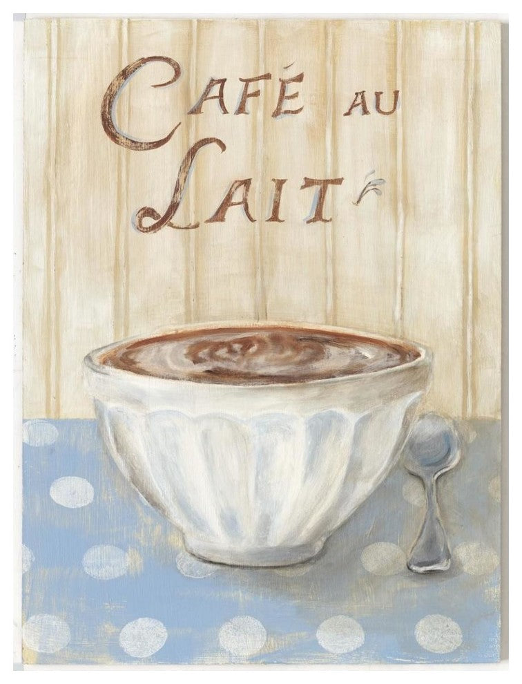 "Cafe Au Lait" Digital Paper Print by Wild Apple Portfolio, 38"x50"