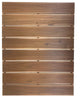 Brown Non Slip Wood Plank Bath Floor Mat
