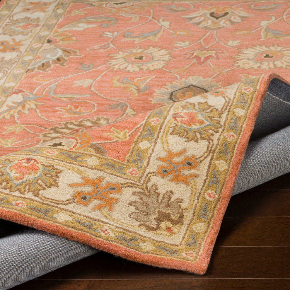Surya Caesar CAE-1124 Traditional Area Rug, 8' x 10' Oval