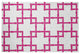 Bamboo Spring Chenille Rug, Orchid, 4'x6'