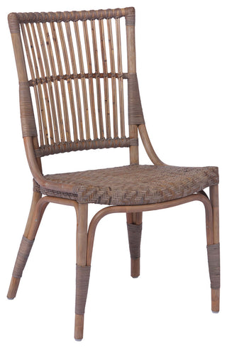 Piano Dining Side Chair, Taupe Gray