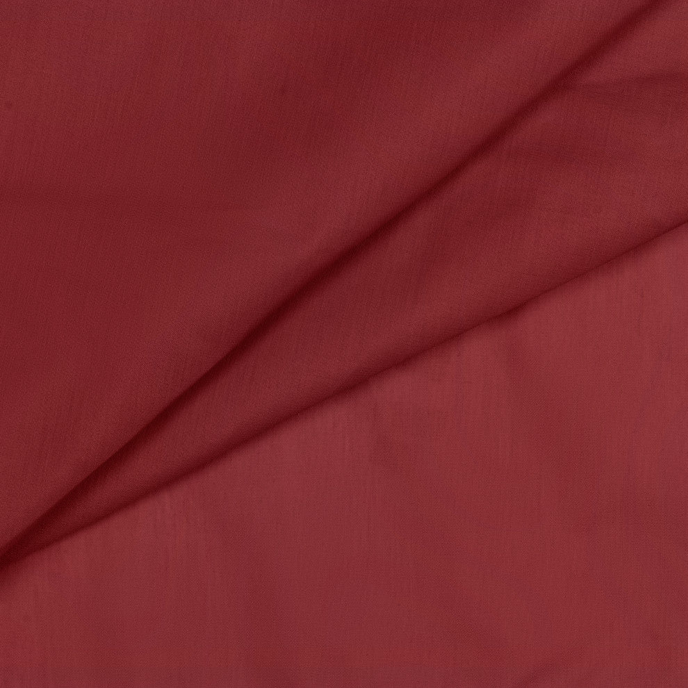 Ellis Curtain Stacey 54"x13" Ruffled Filler Valance, Merlot