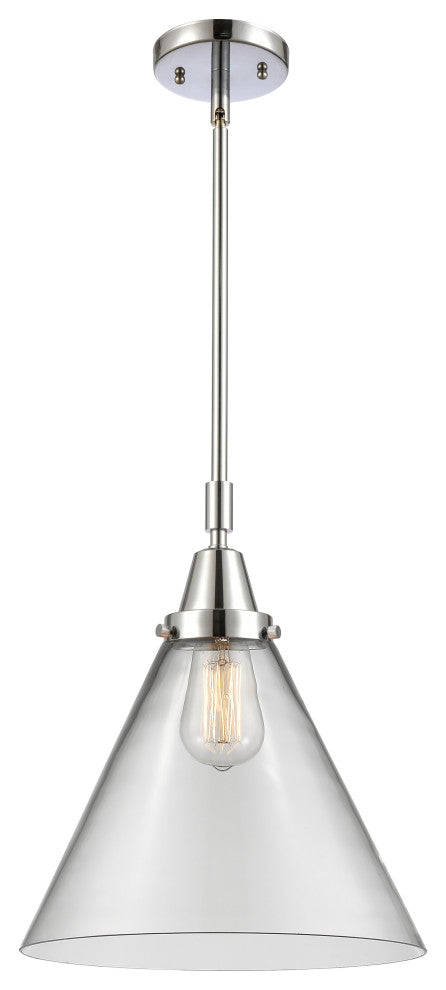 Innovations Lighting 447-1S-PC-G42-L Cone 1 Light 12" Mini Pendant