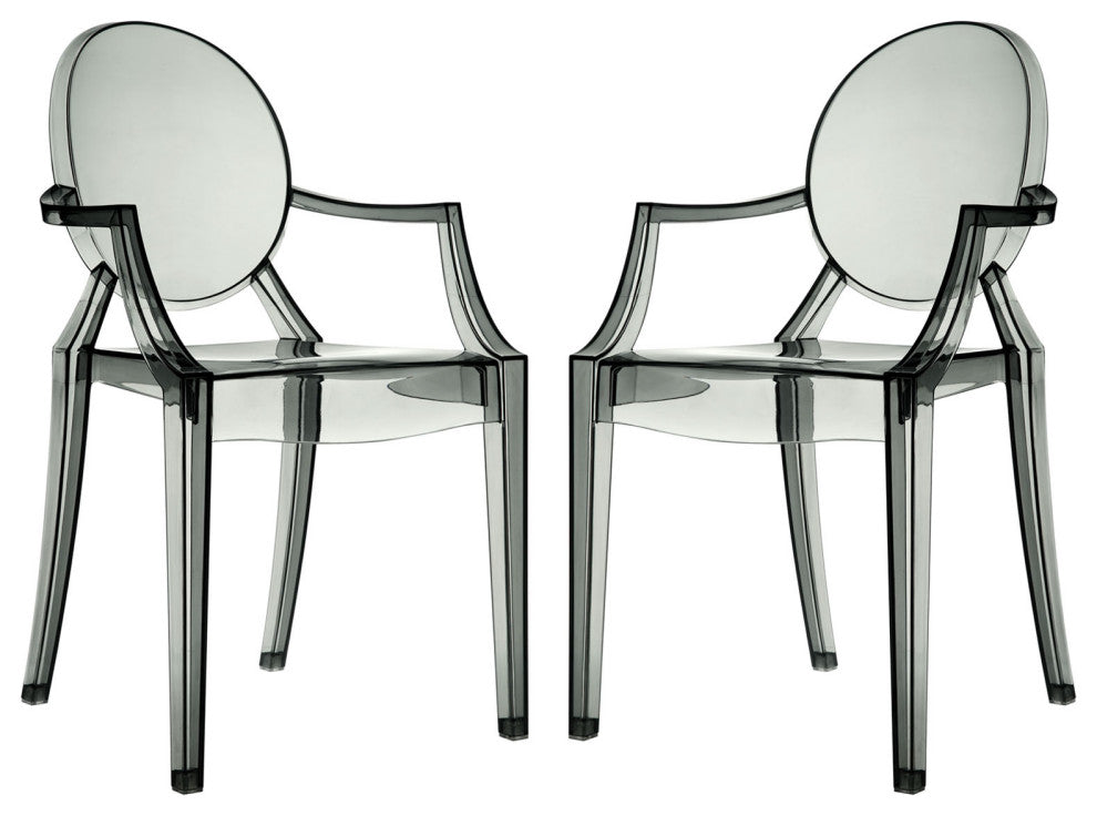 Smoke Casper Dining Armchairs Set of 2