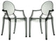 Smoke Casper Dining Armchairs Set of 2