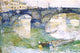 Frederick Childe Hassam Ponte Santa Trinita, 18"x27" Wall Decal