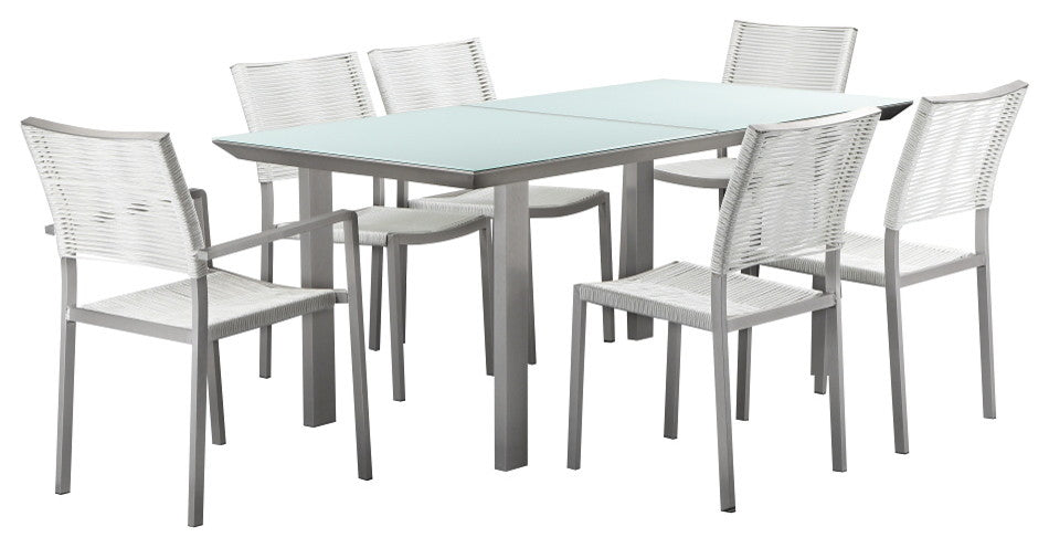 Bella 13-Piece Patio Set, White
