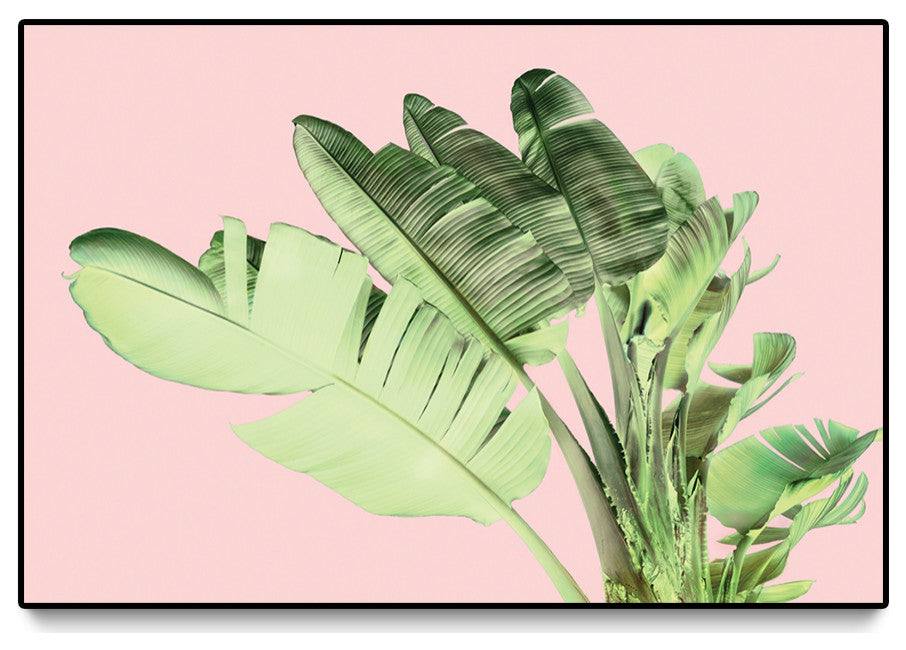 "Tropical Velvet I" Oversized Framed Canvas, 40" x 60"