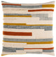 Surya Stassi Tan Pillow Shell With Down Insert 18"H X 18"W