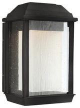 McHenry Small LED Lantern, Textured Black