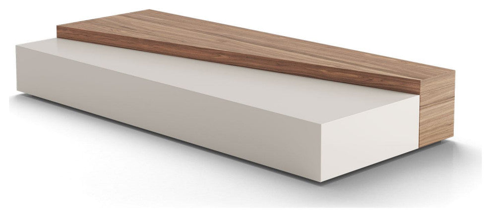 Loftus Coffee Tables in Walnut and Chateau Gray