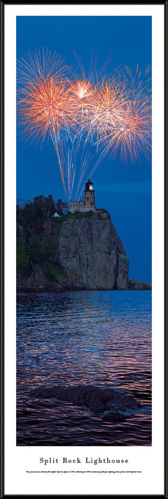 Split Rock Lighthouse, 100Th, Standard Frame