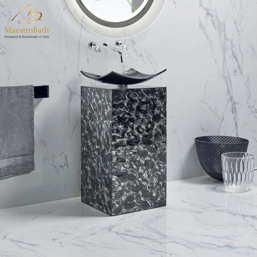 Luxury Crystal Vanity, Black