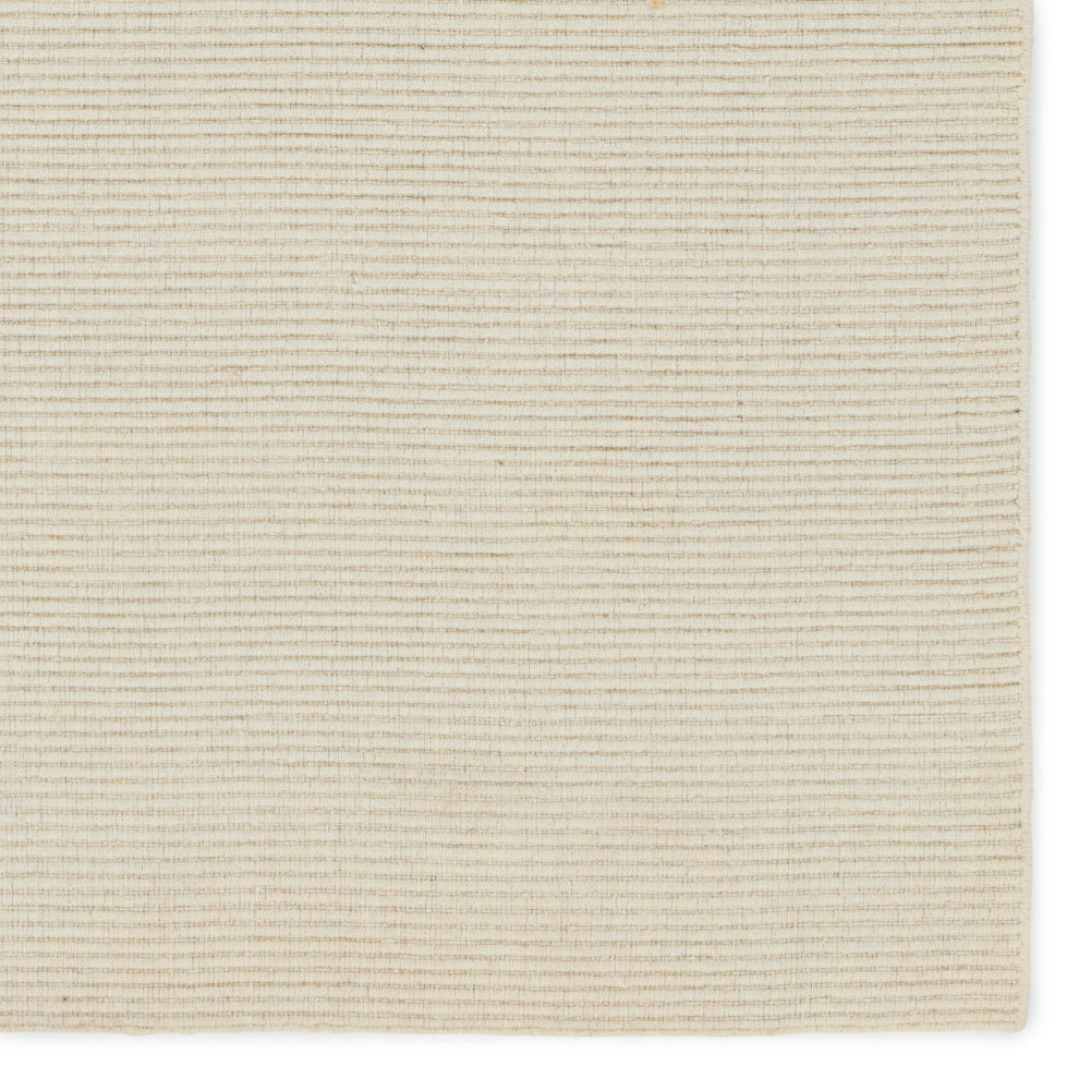 Jaipur Living Shyre Handmade Solid Cream Area Rug 6'X9'