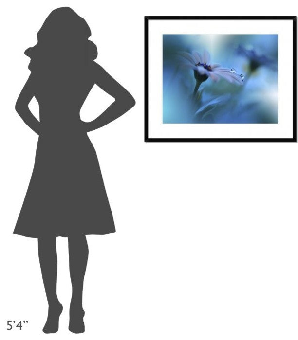 "Beyond The Visible" Framed Digital Print by Juliana Nan, 32x26"