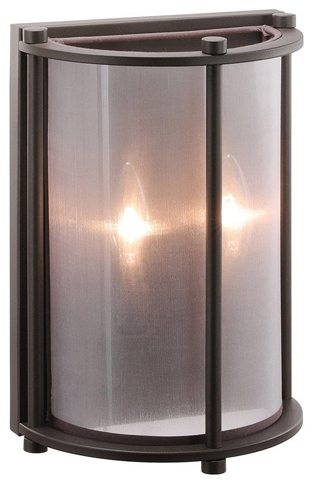 2 Light Hallway Wall Lights Vintage Wall Lamp With Dark Bronze Finish