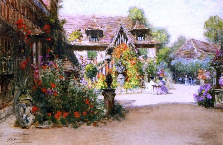 Francis Hopkinson Smith The Afternoon Hour Wall Decal