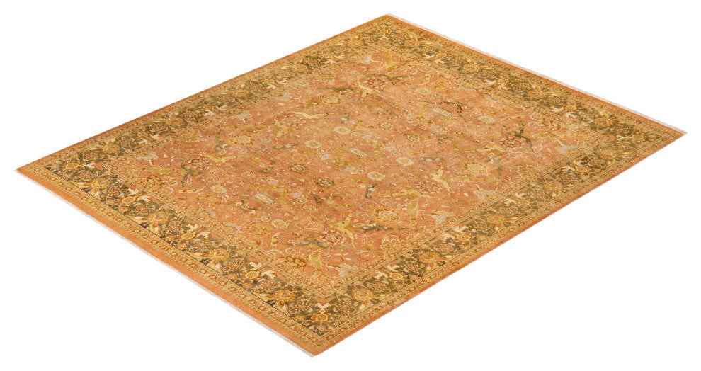 Mogul, One-of-a-Kind Hand-Knotted Area Rug  - Brown, 8' 2" x 10' 3"