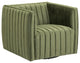 Green Upholstered Accent Chair