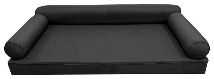 Style6 Twin Pipe Trim Outdoor Mattress Bolster Slip Cover COMPLETE SET AD003