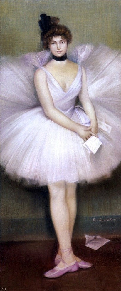 Pierre Carrier-Belleuse Dancer, 15"x30" Wall Decal