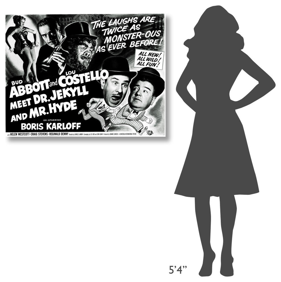 Abbott and Costello, Meet Dr. Jekyll And Mr. Hyde, 02, 40x31