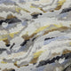 Plutus Velvet Crest Black, Gray, Citrine Handmade Luxury Pillow, 20"x36", King