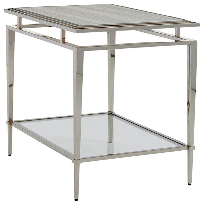 Athene Stainless End Table
