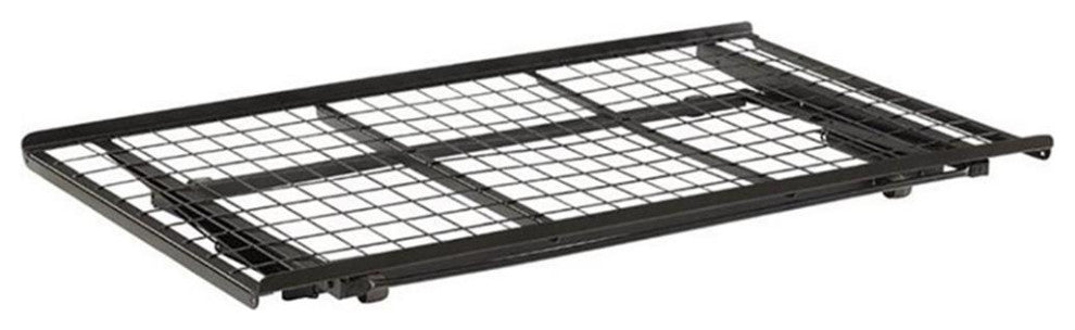 Coaster Ethan Pop Up Metal Trundle Bed with Rollers Black