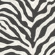 Zebra Print Wallpaper, Black and White, Bolt