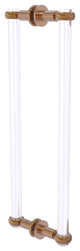 Clearview 18" Back to Back Twist Accent Shower Door Pull, Brushed Bronze