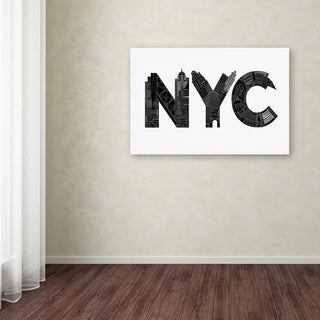 Robert Farkas 'NYC' Canvas Art, 47x30
