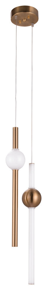 Fuya Ceiling Lamp Gold
