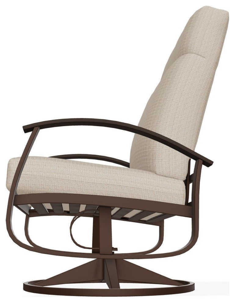 Belle Isle Cushion Deep Seat Outdoor Swivel Rocker, Bliss Sand/Kona