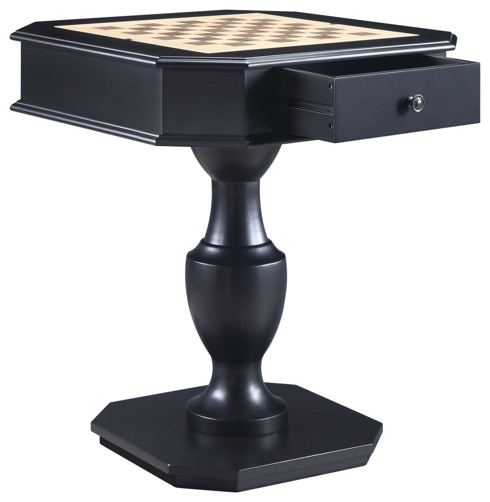 ACME Galini Game Table, Black