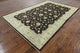 6'x9' Brown Oushak Style Peshawar Quality Chobi Hand Knotted Wool Area Rug H9388