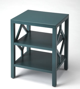 Butler Halcyon Teal End Table, Blue