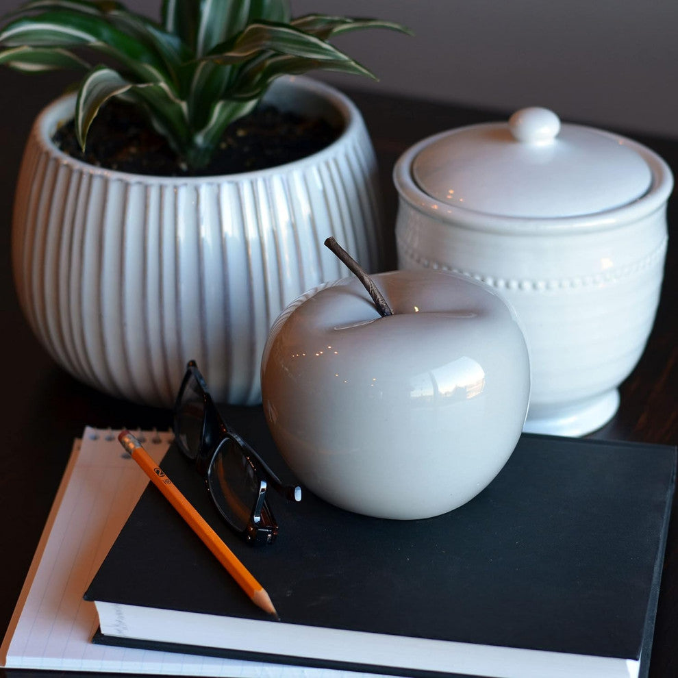 Ceramic Grey Apple
