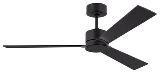 Rozzen 52" Ceiling Fan, Midnight Black