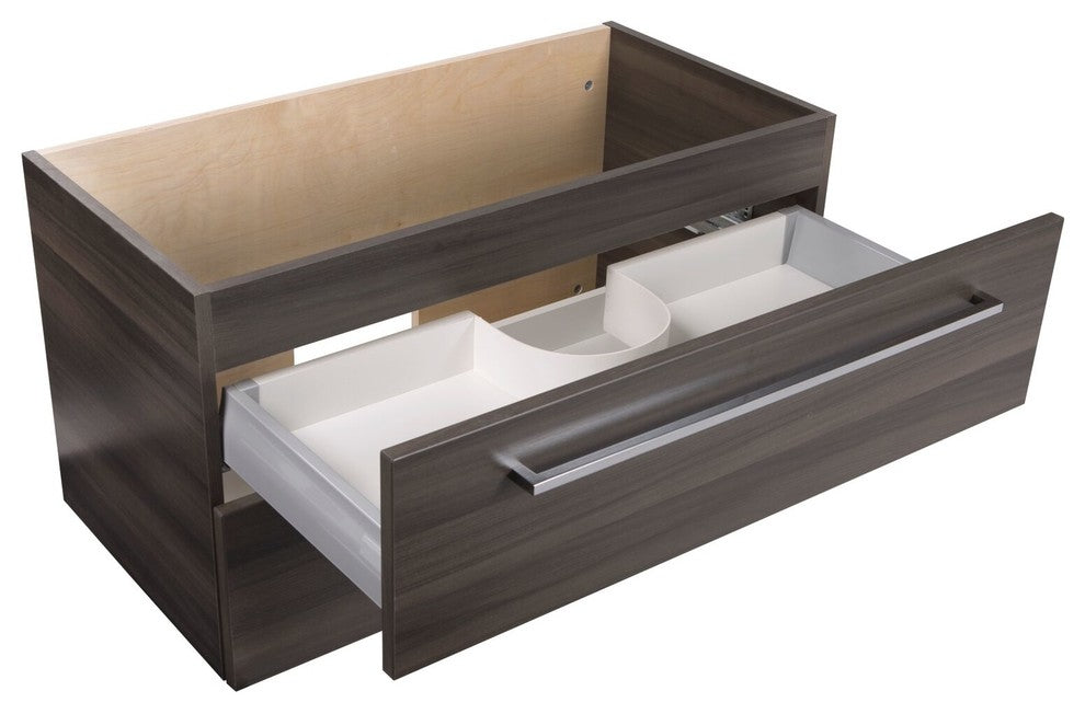 Silhouette Zambukka Wall-Mounted Vanity, 30"